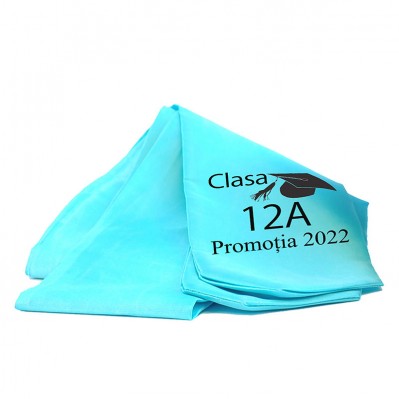 Esarfe Absolvire Turcoaz spre Verde Personalizata - Clasa 8 Esarfe Absolvire Turcoaz spre Verde Personalizata - Clasa 8